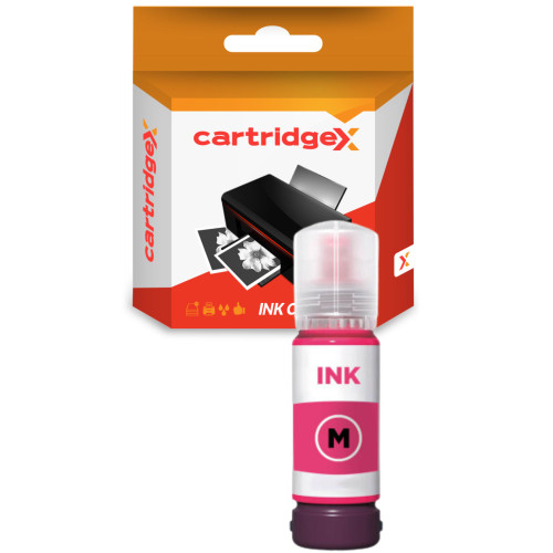 Compatible Magenta Ink Refill Bottle 70ML Replacement For Epson 102 C13T03R340 For Epson EcoTank ET-2700 ET-2750 ET-3700 ET-3750 ET-4750
