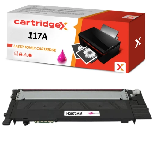 Compatible HP 117A W2073A Magenta Toner Cartridge