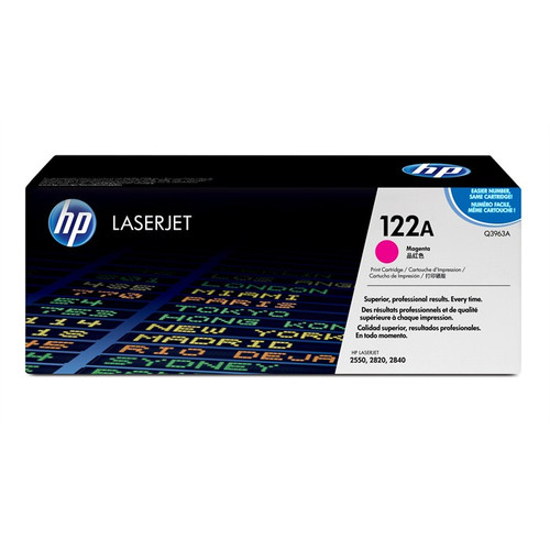 Hp 122a Original Magenta Toner Cartridge (Q3963a)