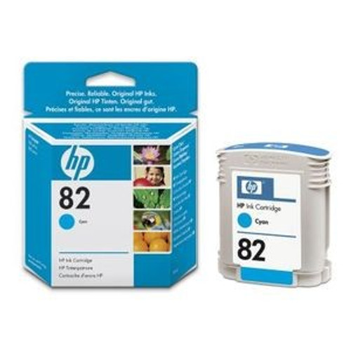 High Capacity Hp 82 Original Cyan Ink Cartridge (C4911a)