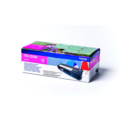 Brother Tn325m Original Magenta Toner Cartridge (Tn-325m Laser Printer Cartridge)