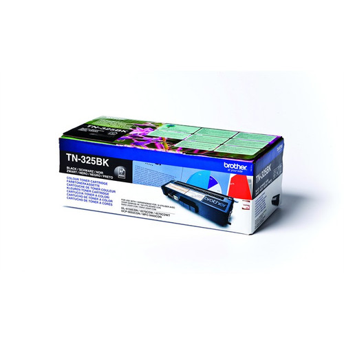 High Capacity Brother Tn325bk Original Black Toner Cartridge  (Tn-325bk Laser Printer Cartridge)