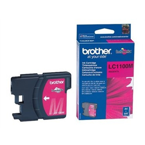 High Capacity Brother Lc1100m Original Magenta Ink Cartridge (Lc1100m Inkjet Printer Cartridge)