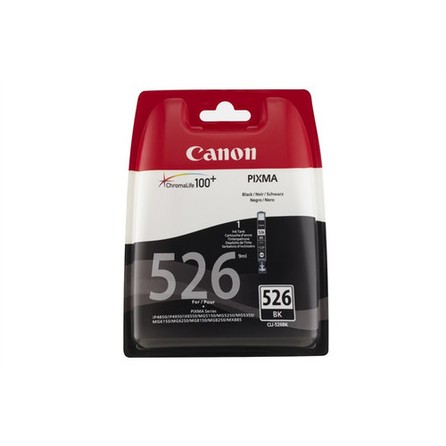 Canon Cli-526bk Original Black Ink Cartridge (4540b001)