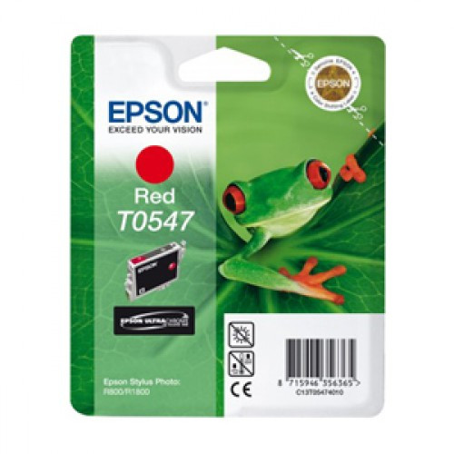 Epson T0547 Original Red Ink Cartridge (C13t05474010)