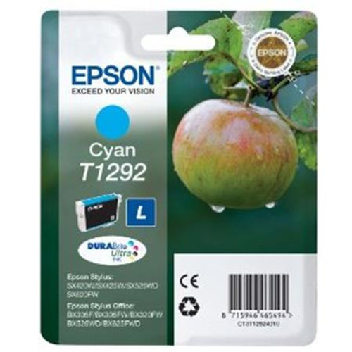 High Capacity Epson T1292 Original Cyan Ink Cartridge (C13t12924010)