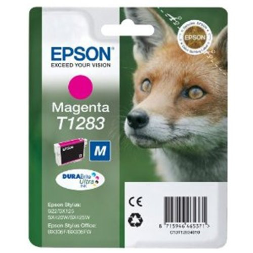 Epson T1283 Original Magenta Ink Cartridge  (C13t12834010)