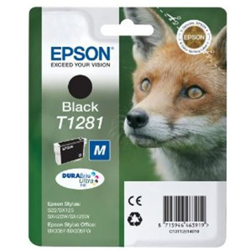 Epson T1281 Original Black Ink Cartridge (C13t12814010)