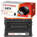 Cartridgex Compatible HP 147X (W1470X) High-Yield Black Toner Cartridge – 25,200 Pages
