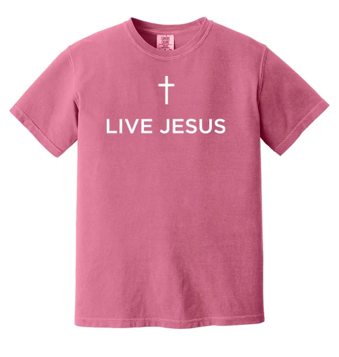 Live Jesus - 1717 Short Sleeved Tee