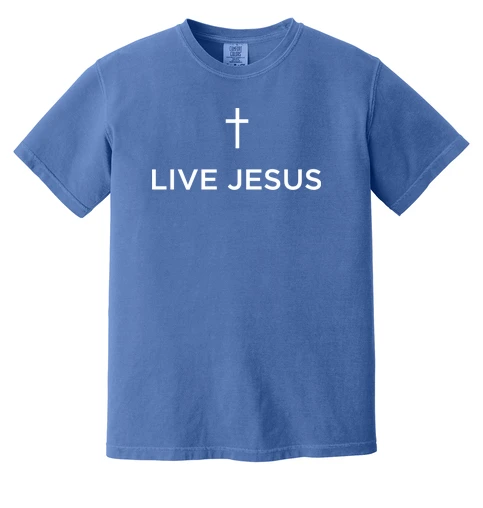 Live Jesus - 1717 Short Sleeved Tee