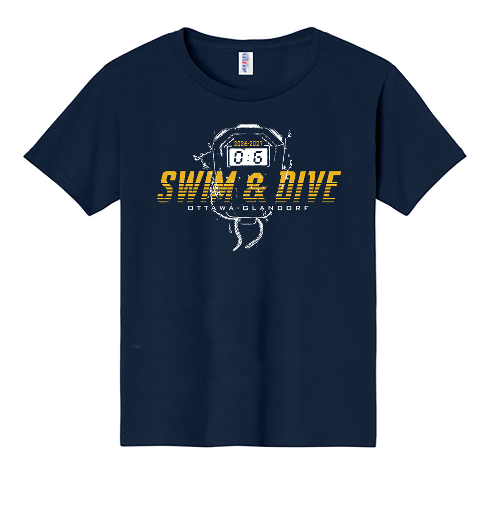 Youth OGHS Swim & Dive 2026 Short Sleeve Tee