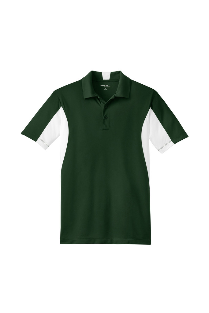 "SPPS"  ST655 Sport-Tek® Side Blocked Micropique Sport-Wick® Polo