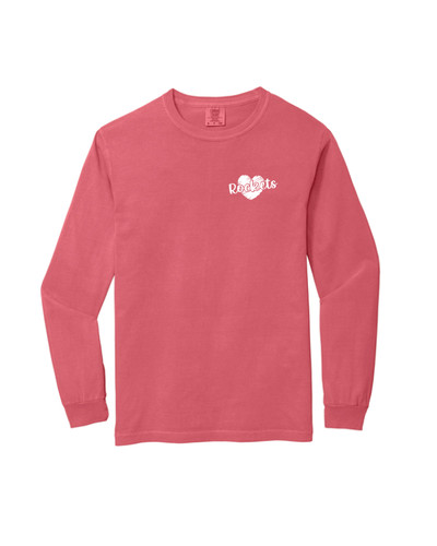 Rockets Comfort Color Heart Design