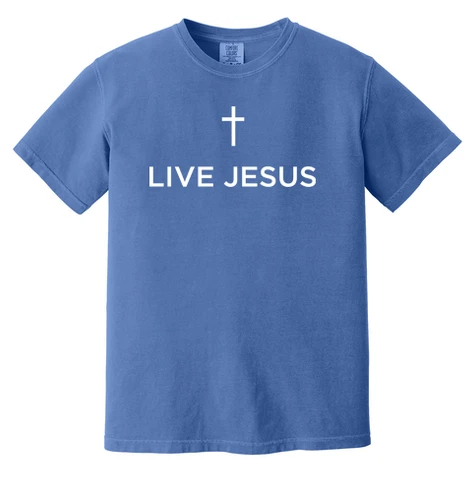 Live Jesus - 1717 Short Sleeved Tee