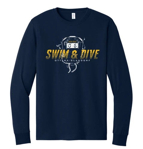 OGHS Swim & Dive 2026 Long Sleeve Tee