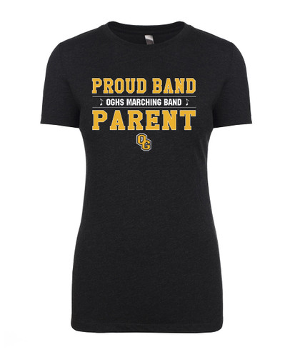 O-G Band Proud Parent 6710 Tri-blend T-shirt