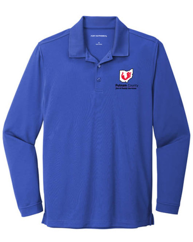 JFS long sleeve mens polo - K110LS