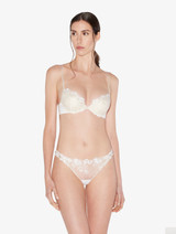 Brazilian Brief in off-white Lycra with embroidered tulle_1