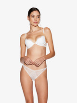 Push-up Bra with lace in Natural_1