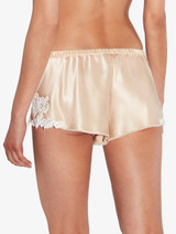 Halo silk sleep shorts with frastaglio_2