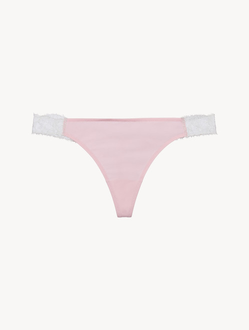 Lace thong in rose and cream_4