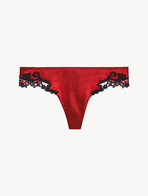 Red silk thong with frastaglio_6