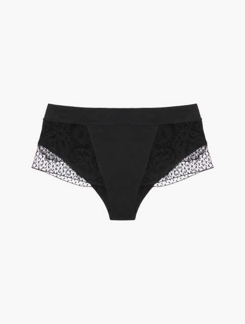 High-Waisted Brief with Leavers Lace_8