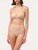 High-waisted Briefs in sand stretch tulle_1