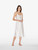 Silk midi nightdress in white_1