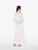 Silk long robe in white_2