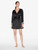 Black silk short robe with frastaglio_1