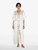 Off-white long silk robe with  macramé_1