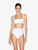 Bralette Bikini Top in White_1