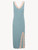 Long Cashmere Blend Ribbed Nightgown in Sleepy Dream with Frastaglio_0