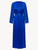 Silk long robe in electric blue_0