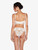 Suspender Belt in Off White with Cotton Leavers Lace_2