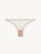 Brazilian Brief in Linen and Nude Rose with Leavers lace_0
