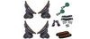 Saddle Up Pro Kayak Carrier (set of 4)