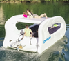 Elcat Solar Electric Boat  inflatable catamaran one piece