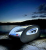 Elcat Solar Electric Boat  inflatable catamaran one piece