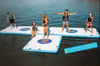 Island Buddy 12' inflatable water platform & dock
