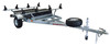 MegaSport 2 Kayak Trailer Pkg (Spare Tire, 2 Sets Saddle Up Pro, Storage Basket & Drawer) (MPG550-U)