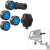 RAM Mount Pin-Lock Security Kit f\/ Single Swing Arm with Gimbal Lock [RAP-S-KNOBG-109U]