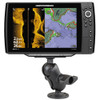 RAM Mount 2.25" Ball Mount w\/3.68" Round Base & 2" x 5" Rectangular Base f\/Humminbird HELIX 9, 10 & 12 [RAM-D-202-25-C-202U]