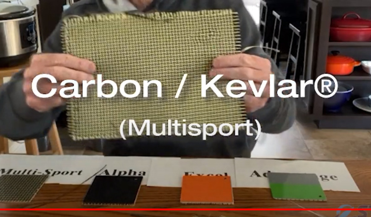 Surfski and Kayak Composite Layup Selection Guide.