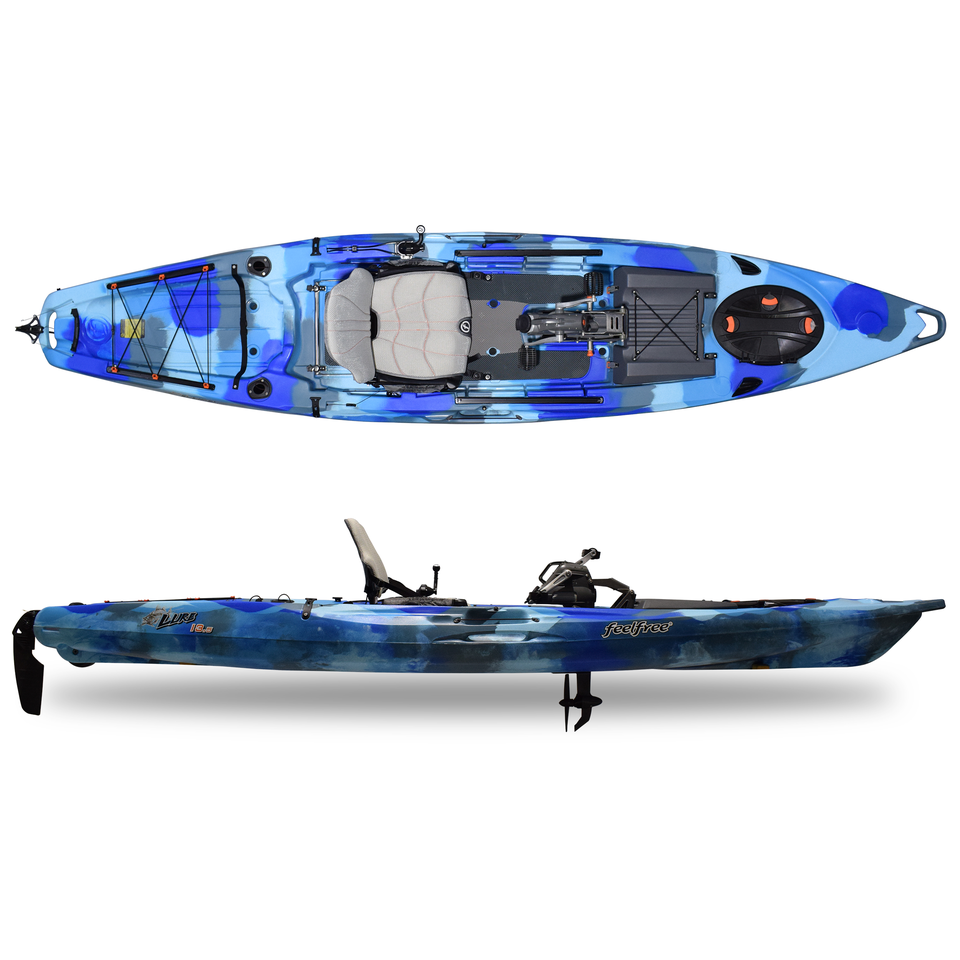 feelfree lure fishing kayak 11.5 v2 The New Lure II Tandem is Feelfrees newest compliment to the Lure Series of Kayaks Feelfree Lure II Tandem Kayak
