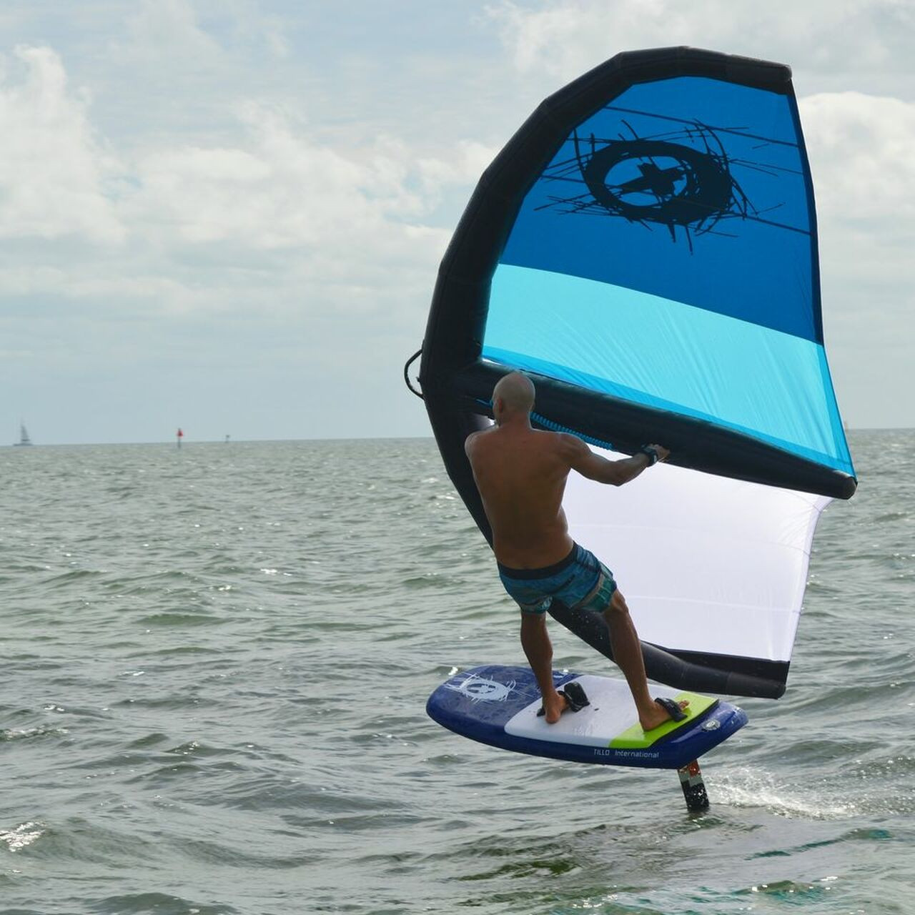 Handheld Wing Foil Kite Foil Wing Kite Surfing Inflatable Wing