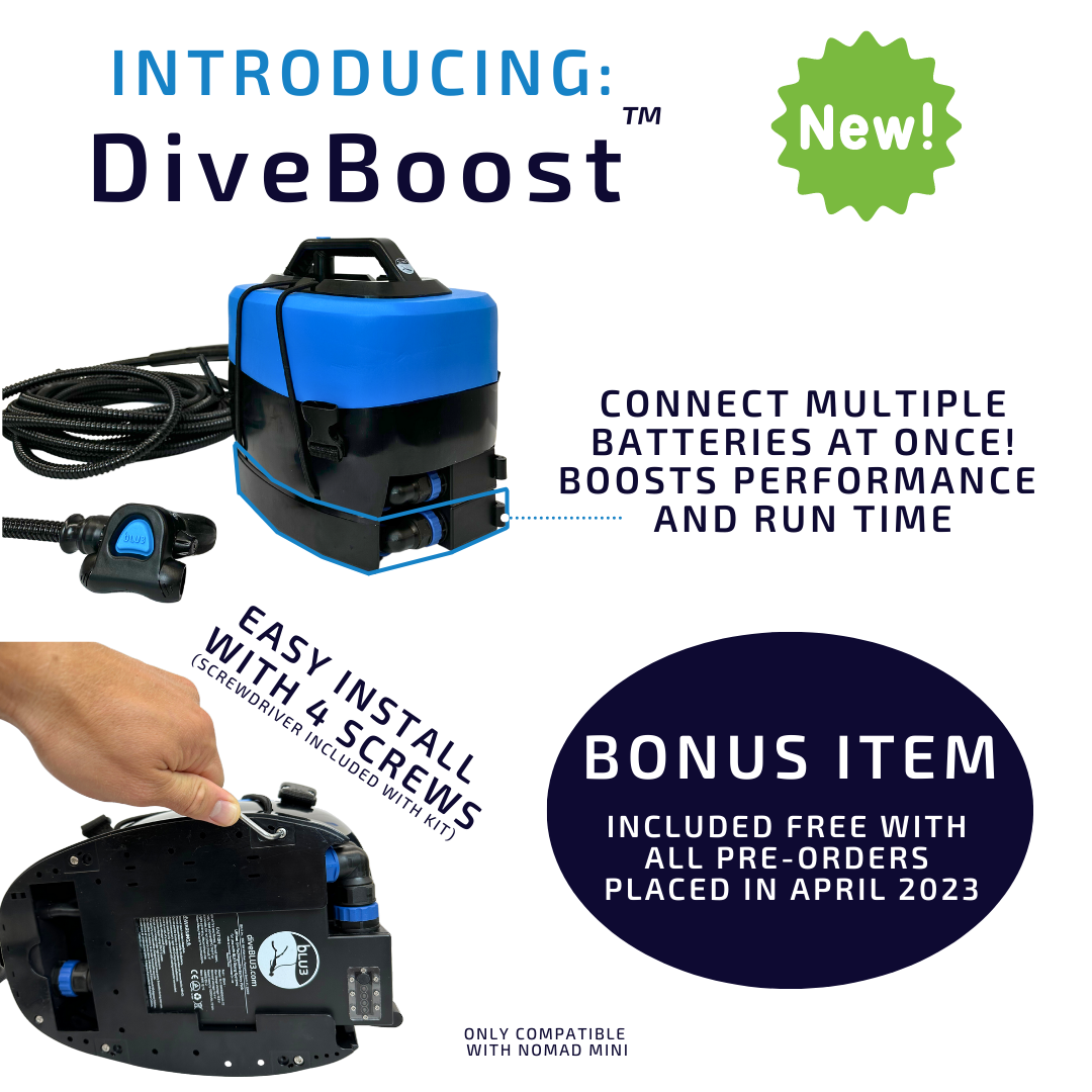 nomadページです！ Nomad Mini - electric tethered dive system