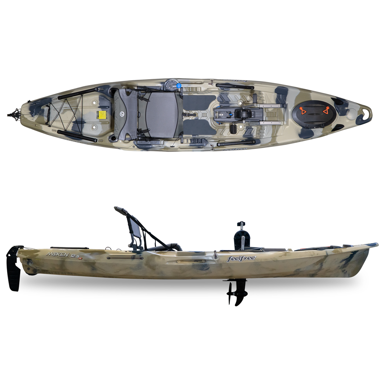 Moken 12.5 PDL Kayak by Feel Free | Liquid Surf and Sail